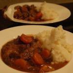 French Beef Stew with Red Wine Appetizer