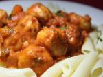 Italian Mini Chicken Meatballs Dinner