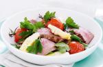 American Lamb Tomato and Artichoke Salad Recipe Appetizer