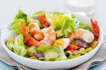 American Prawn Caesar Salad Recipe 2 Appetizer