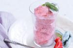 Australian Strawberry and Basil Ice Cream Recipe Dessert