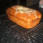 Australian Bread with Smoked Cheese and Dried Tomatoes Appetizer