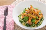 American Harissaglazed Heirloom Carrot Salad Appetizer