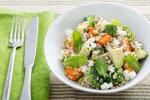 American Hearty Sweet Potato Broccoli and Quinoa Salad Appetizer