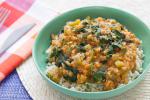 American Louisianastyle Red Lentils with Brown Rice Appetizer