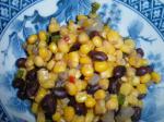 Mexican Spicy Corn and Black Beans Appetizer