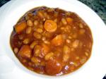 American Crock Pot Beans n Wieners Dinner