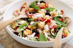 Australian Mixed Vegetable and Feta Salad With Sourdough Recipe Appetizer