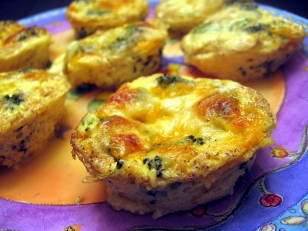 American Broccoli  Cheddar Mini Quiches Dinner