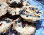 American Mini Spinach and Cottage Cheese Pies Appetizer