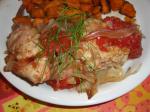 American Fragrant Chicken Thighs and Fennel Appetizer