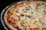 American Grilled Veggie Sausage Pizza Appetizer