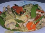 American Pheasant and Vegetable Stir Fry Appetizer