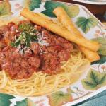 British Spaghetti n Meat Sauce Dinner