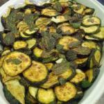 Italian Baked Courgettes with Currency Appetizer