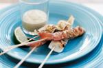 Australian Barbecued Seafood With Limecumin Salt And Pine Nut Sauce Recipe Appetizer