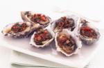Australian Oysters With Pancetta Recipe Dinner