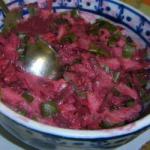 Australian Beetroot Salad Grated Appetizer