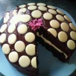 Australian Chocolate and Cream Cake with Chocolate Buttercream Dessert