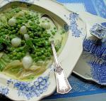 French Petits Pois a La Francaise  French Style Peas Appetizer