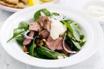 British Spiced Lamb And Spinach Salad Recipe Appetizer
