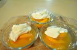 British Sliced Peaches in Lime Rum Sauce diabetic Dessert