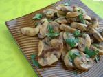 American Olive Oil Sauteed Mushrooms Appetizer