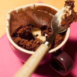 American Cup Cake with Chocolate Core Dessert