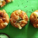 American Cheese Muffins with Chorizo and Olives Dessert
