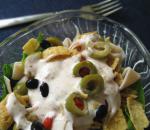 Mexican Layered Mexican Chicken Salad Appetizer
