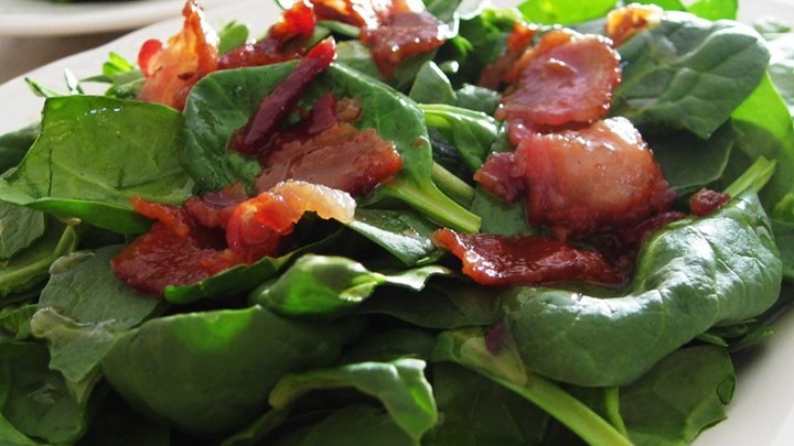 German Hot Bacon Dressing Recipe Appetizer