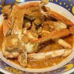 Malaysian Fresh Crab in Spicy Chili Sauce Dinner