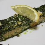 Moroccan Grilled Salmon on Moroccan Art Appetizer