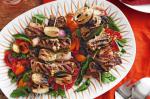 American Sicilian Grilled Beef Rolls With Tomato Salad Recipe Appetizer