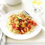 Australian White Beans and Veggies with Couscous Appetizer