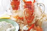 American Prawns With Bacon And Herb Mayonnaise Recipe Appetizer