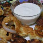 Canadian Home Style Onion Rings Appetizer
