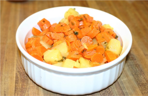 Australian Minted Carrots With Pineapple Dessert