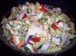 Australian Chicken Coleslaw Pasta Salad Appetizer