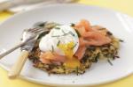 Australian Poached Eggs On Zucchini Fritters Recipe Appetizer