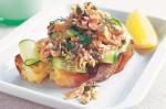 Australian Smoked Trout Bruschetta With Capers Recipe Appetizer