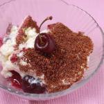 American Black Forest Cherry Cream Dessert