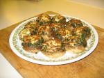 Czech Mushrooms Stuffed With Spinach 1 Appetizer
