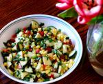 American Picnic Cornzucchini Salad Appetizer