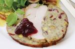 Turkish Turkey With Couscous Pistachio and Cranberry Stuffing Recipe Appetizer