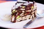 Turkish Turkish Delight and Chocolate Fridge Cake Recipe Dessert
