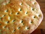 Turkish Herbed Focaccia Bread 1 Drink