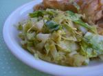 American Sauteed Green Cabbage Appetizer