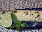 Grilled Corn With Mint Butter recipe