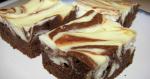 British Cream Cheese Marbled Chocolate Brownie Dessert